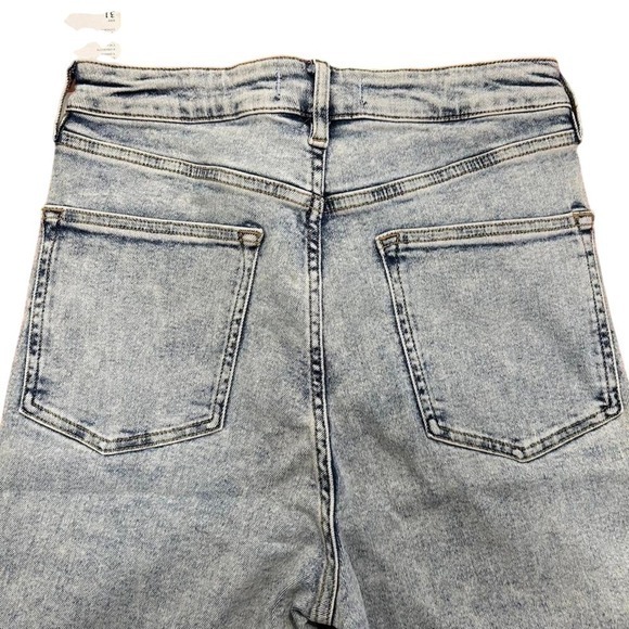 Like new without tags free people light wash high waisted skinny jeans size 31 - Picture 3 of 8